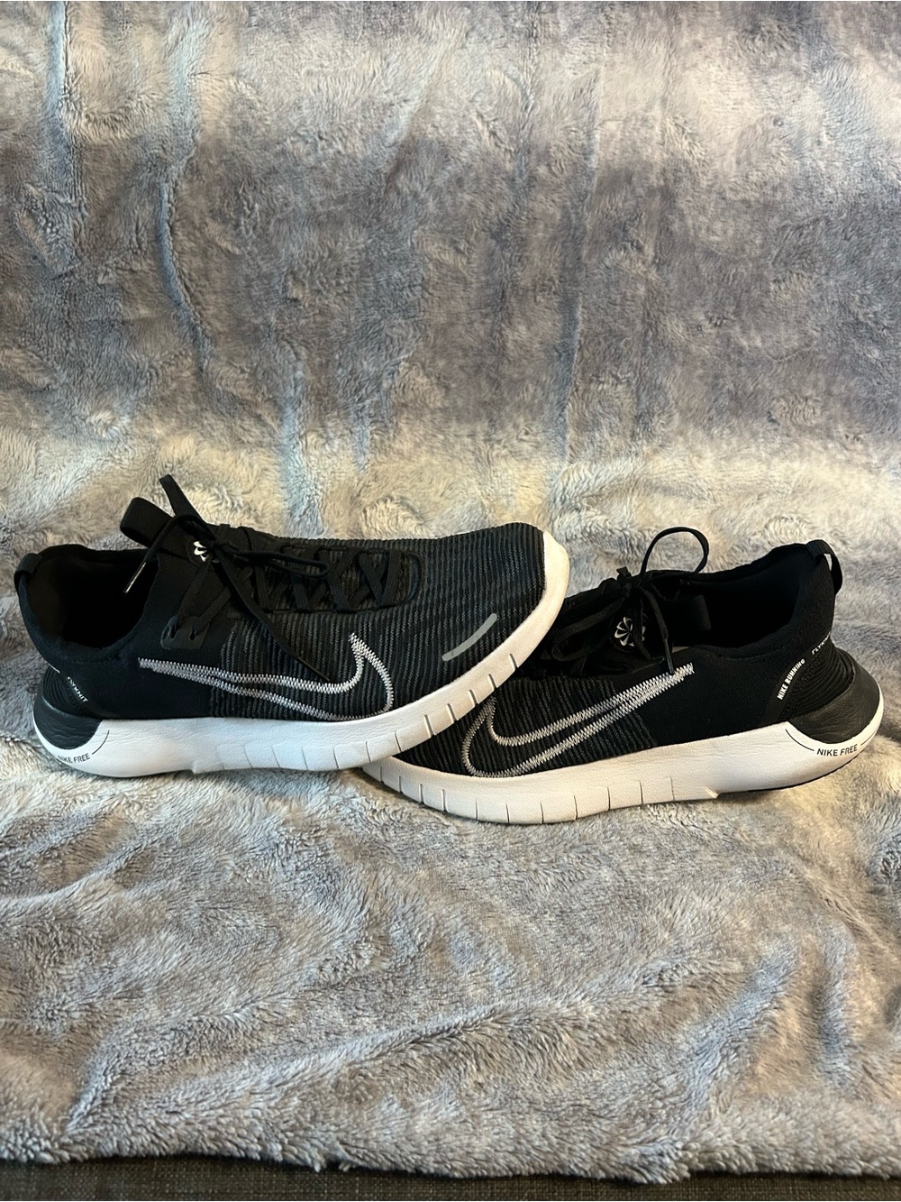 Nike free run rn next nature black white size 13 Euc